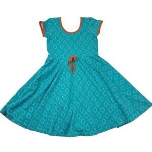 Eleanor Rose Teal Dress, Size 8-10